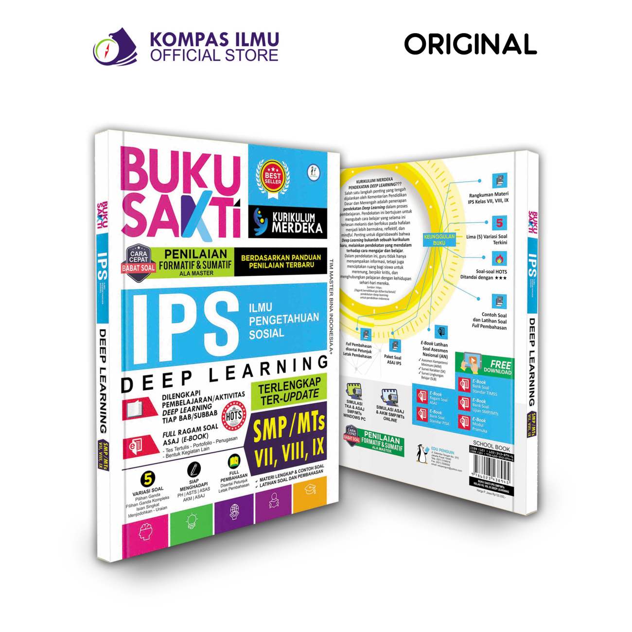 Buku Sakti Kurikulum Merdeka Bank Soal IPS SMP MTS