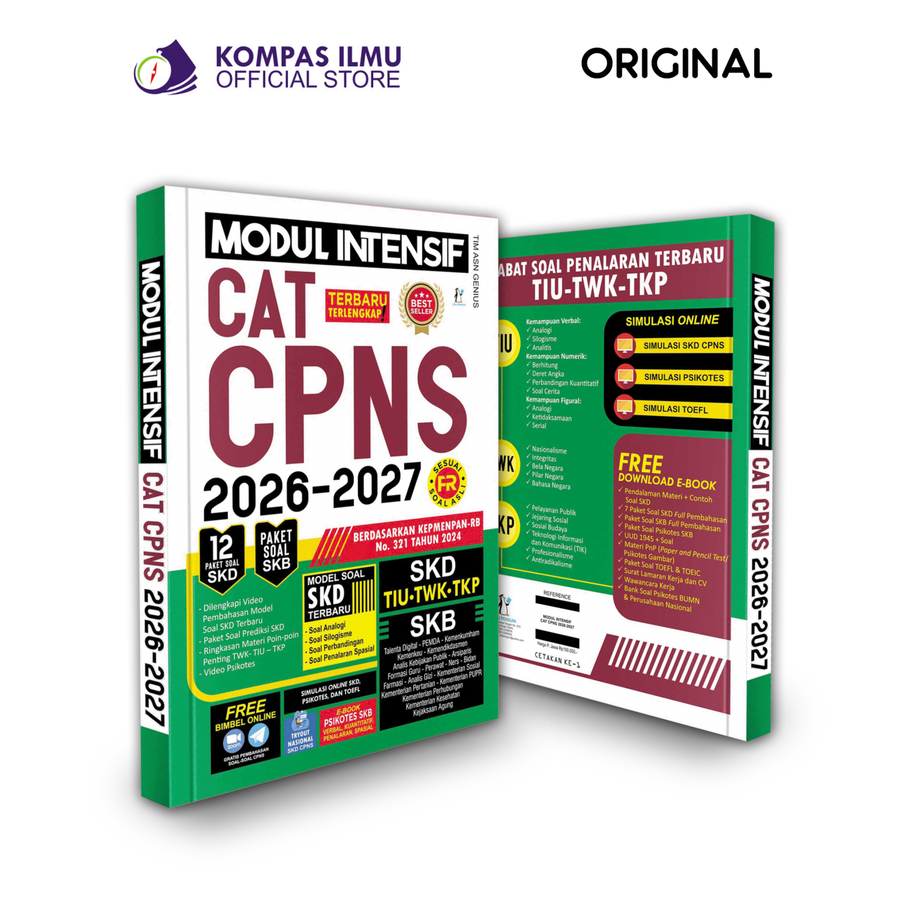 Best Seller Buku Soal CPNS 2026-2027 Master Sukses CPNS 2026-2027 SKD + SKB [MS1]
