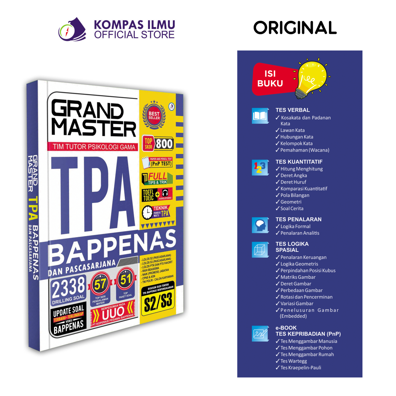 GRAND MASTER TOP SKOR TPA BAPPENAS DAN PASCASARJANA
