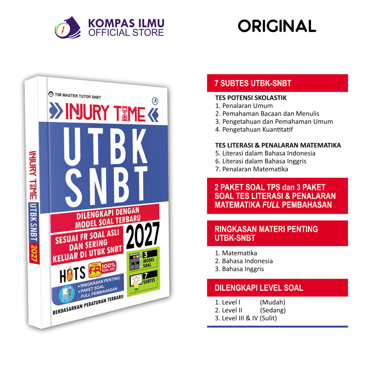 Injury Time UTBK SNBT 2027 Bocoran Soal Asli UTBK SNBT Terbaru [IT1]