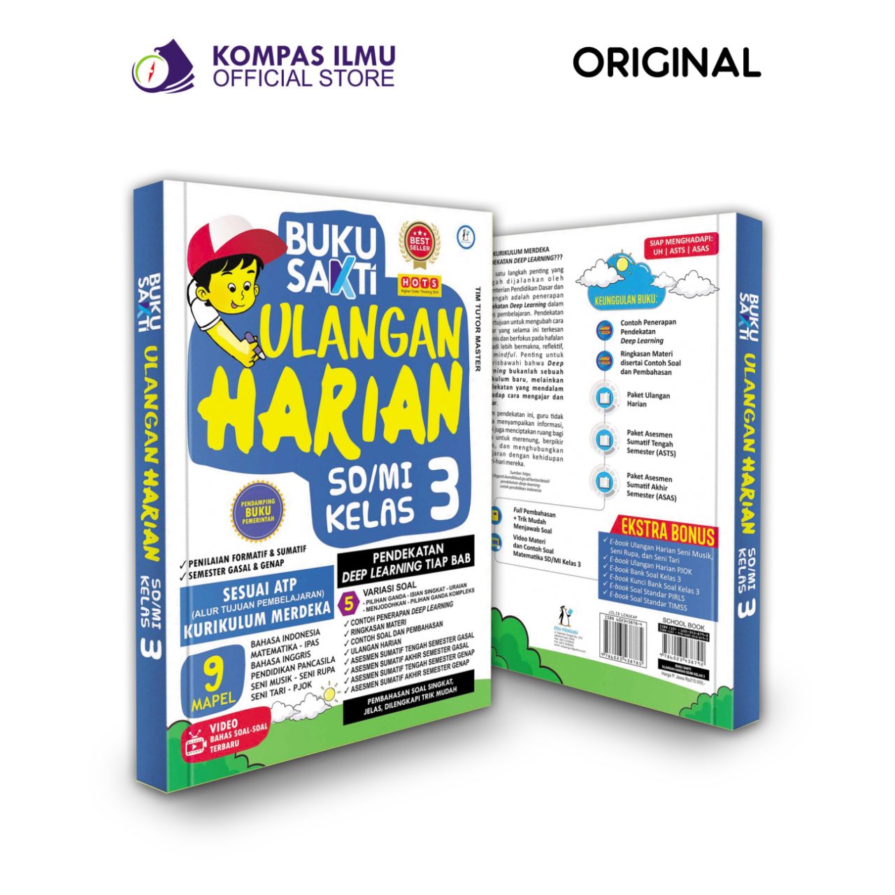 Buku UH Kurikulum Merdeka SD MI - Buku Sakti UH SD MI Kelas 3 4 5 6 Pendekatan Deep Learning