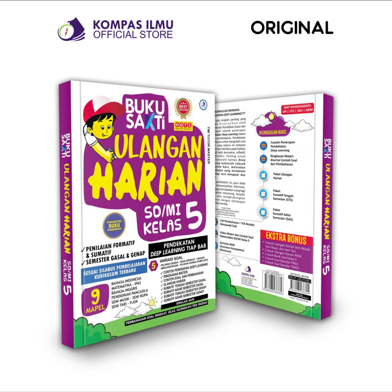 Buku UH Kurikulum Merdeka SD MI - Buku Sakti UH SD MI Kelas 3 4 5 6 Pendekatan Deep Learning